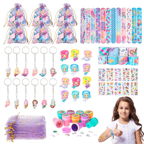 Camptrip 68 Stück Meerjungfrau Party Mitgebsel Kindergeburtstag Mädchen Meerjungfrau Geburtstag Deko,Meerjungfrau Party Ringe Schlüsselanhänger Kinderbriefmarken Armbänder Meerjungfrau Party Taschen Camptrip 68 Stück Meerjungfrau Party Mitgebsel Kindergeburtstag Mädchen Meerjungfrau Geburtstag Deko,Meerjungfrau Party Ringe Schlüsselanhänger Kinderbriefmarken Armbänder Meerjungfrau Party Taschen von Camptrip