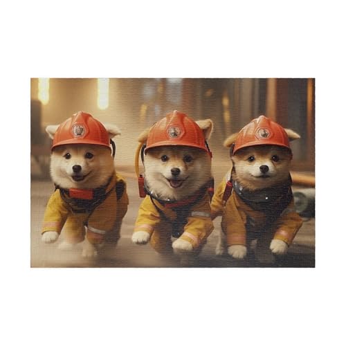 1000 Teile Puzzle für Erwachsene, Feuerwehrhund, niedliches lustiges Puzzle für Teenager, Kinder, Lernspielzeug für Familie, Erwachsene, Heimdekoration, Puzzle 1000 Teile Puzzle für Erwachsene, Feuerwehrhund, niedliches lustiges Puzzle für Teenager, Kinder, Lernspielzeug für Familie, Erwachsene, Heimdekoration, Puzzle von CanGbay
