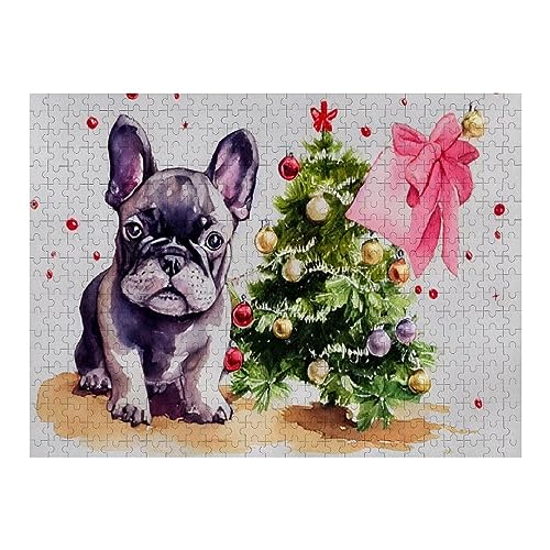 500 Puzzleteile, lustiges französisches Bulldogge, intellektuelles Lernspielzeug, Dekompression, Spielzeug für Kinder und Erwachsene, Geburtstagsgeschenk 500 Puzzleteile, lustiges französisches Bulldogge, intellektuelles Lernspielzeug, Dekompression, Spielzeug für Kinder und Erwachsene, Geburtstagsgeschenk von CanGbay