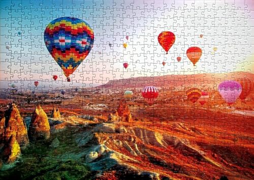 500 Teile Puzzles für Erwachsene Puzzle Kappadokien Sonnenuntergang Herausforderndes Puzzle Große Schwierige Heißluftballons Puzzles Kinder DIY Spielzeug Geschenk für Heimdekoration 500 Teile Puzzles für Erwachsene Puzzle Kappadokien Sonnenuntergang Herausforderndes Puzzle Große Schwierige Heißluftballons Puzzles Kinder DIY Spielzeug Geschenk für Heimdekoration von CanGbay