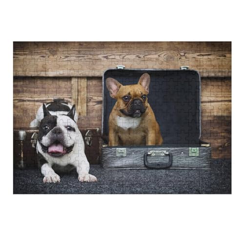 Französische Bulldogge Puzzles 1000 Teile für Erwachsene - Hund Tierliebhaber Holzbild Puzzle - Puzzles für Jugendliche Kinder Wohnkultur Lustiges Spiel Bestes Geschenk Vorschulspielzeug Französische Bulldogge Puzzles 1000 Teile für Erwachsene - Hund Tierliebhaber Holzbild Puzzle - Puzzles für Jugendliche Kinder Wohnkultur Lustiges Spiel Bestes Geschenk Vorschulspielzeug von CanGbay