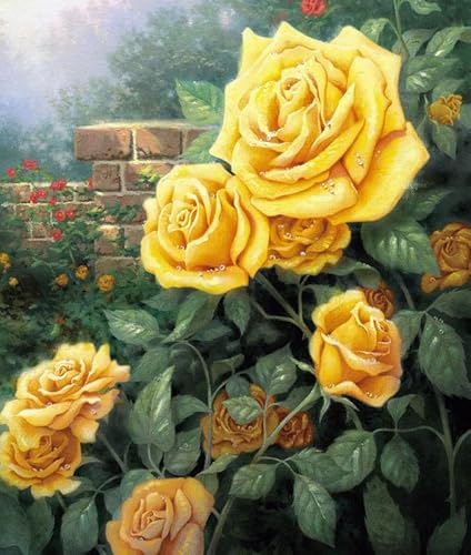 Gelbe Rosenpuzzle im Garten für Erwachsene, 500 Stück, Blumenpuzzle, große Herausforderung für Kinder, Spielzeug zum Aufhängen an der Wand für Heimdekoration Gelbe Rosenpuzzle im Garten für Erwachsene, 500 Stück, Blumenpuzzle, große Herausforderung für Kinder, Spielzeug zum Aufhängen an der Wand für Heimdekoration von CanGbay