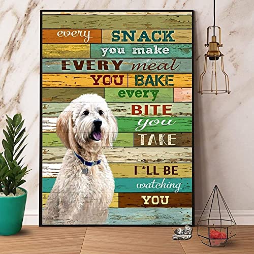 Goldendoodle Puzzle mit Aufschrift "I'Ll Be Watching You", niedlicher Hund, lustiges Puzzle-Spiel, Spielzeug, geeignet für Familie, Freunde, Treffen, Aktivitäten, dekorative Gemälde, 500 Teile Goldendoodle Puzzle mit Aufschrift "I'Ll Be Watching You", niedlicher Hund, lustiges Puzzle-Spiel, Spielzeug, geeignet für Familie, Freunde, Treffen, Aktivitäten, dekorative Gemälde, 500 Teile von CanGbay