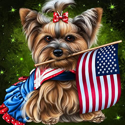 Puzzle 1000 Teile Amerikanische Flagge 4. Juli Yorkie Yorkshire Terrier Puzzle Lernspiel für Erwachsene Holzpuzzle Tierpuzzle Bodenzubehör Geschenk für Kinder Puzzle 1000 Teile Amerikanische Flagge 4. Juli Yorkie Yorkshire Terrier Puzzle Lernspiel für Erwachsene Holzpuzzle Tierpuzzle Bodenzubehör Geschenk für Kinder von CanGbay