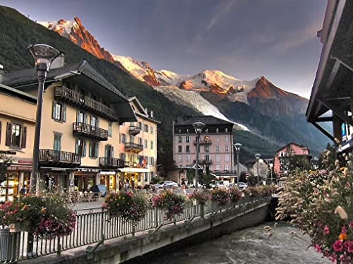 Puzzle Frankreich Chamonix Alpen 500 Teile - Naturlandschaft Puzzle - 500 Teile Puzzles für Erwachsene Teenager Heimdekoration Spaß Familienspiele Dekompression Spielzeug Geschenk Puzzle Frankreich Chamonix Alpen 500 Teile - Naturlandschaft Puzzle - 500 Teile Puzzles für Erwachsene Teenager Heimdekoration Spaß Familienspiele Dekompression Spielzeug Geschenk von CanGbay