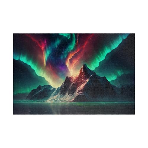 Puzzle für Erwachsene, 1000 Teile, Fantasy-Serie, Nordlichter-Puzzle, Unterhaltung, Holzpuzzle, Spielzeug, Heimdekoration, lustiges Spiel, Geschenk, Spielzeug für Teenager und Kinder Puzzle für Erwachsene, 1000 Teile, Fantasy-Serie, Nordlichter-Puzzle, Unterhaltung, Holzpuzzle, Spielzeug, Heimdekoration, lustiges Spiel, Geschenk, Spielzeug für Teenager und Kinder von CanGbay