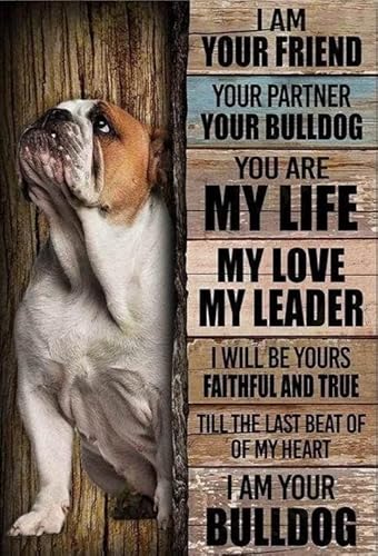 Puzzle für Erwachsene, Puzzle-Bulldogge I Am Your Friend,I Am Bulldogge, 1000 Teile, Puzzles Requisiten für Jugendliche, lustiges Spiel, Spielzeug, DIY-Sammlerstücke, moderne Heimdekoration Puzzle für Erwachsene, Puzzle-Bulldogge I Am Your Friend,I Am Bulldogge, 1000 Teile, Puzzles Requisiten für Jugendliche, lustiges Spiel, Spielzeug, DIY-Sammlerstücke, moderne Heimdekoration von CanGbay