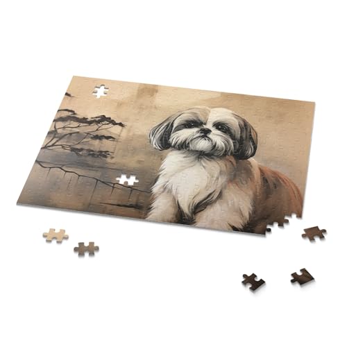 Shih Tzu Holzpuzzle mit entzückenden Tieren, 1000 Teile für Erwachsene, für Kinder, Erwachsene, Teenager, Stressabbau, Lernspielzeug, Lernspiele für Shih Tzu Holzpuzzle mit entzückenden Tieren, 1000 Teile für Erwachsene, für Kinder, Erwachsene, Teenager, Stressabbau, Lernspielzeug, Lernspiele für von CanGbay