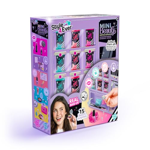 C Toys Style 4 Ever Mini-Beauty-Überraschungsspender, Mystery Unboxing, Mix & Match, ab 8 Jahren C Toys Style 4 Ever Mini-Beauty-Überraschungsspender, Mystery Unboxing, Mix & Match, ab 8 Jahren von Canal Toys