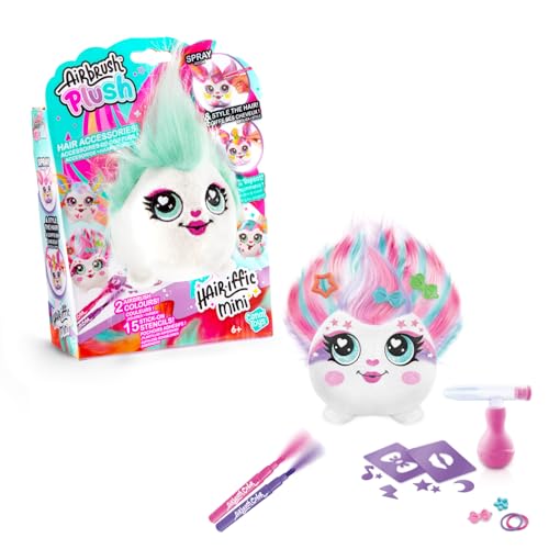 Canal Toys - Airbrush Plush AIR 038 - Mini Plüsch zum Bemalen & Stylen mit Airbrush Set, Filzstiften & Schablonen – Waschbar & Wiederverwendbar – Kreatives Bastelset für Kinder ab 6 Jahren Canal Toys - Airbrush Plush AIR 038 - Mini Plüsch zum Bemalen & Stylen mit Airbrush Set, Filzstiften & Schablonen – Waschbar & Wiederverwendbar – Kreatives Bastelset für Kinder ab 6 Jahren von Canal Toys