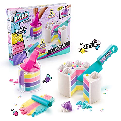 Canal Toys - So Sand DIY Magic Sand Kit - Rainbow Cake-Rainbow Cake-SDD 036, 033, mehrfarbig von Canal Toys