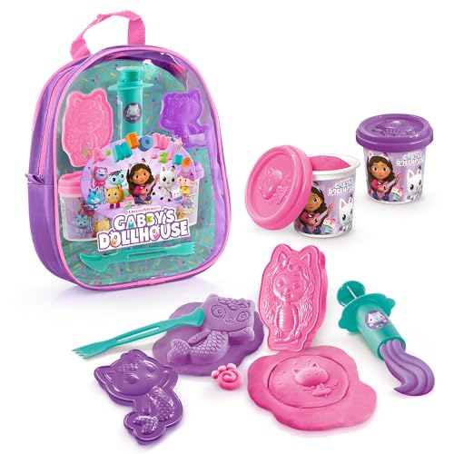 Canal Toys Gabby UND DAS Magic Haus-Knete Rucksack-GAB 002, Rosa von Canal Toys