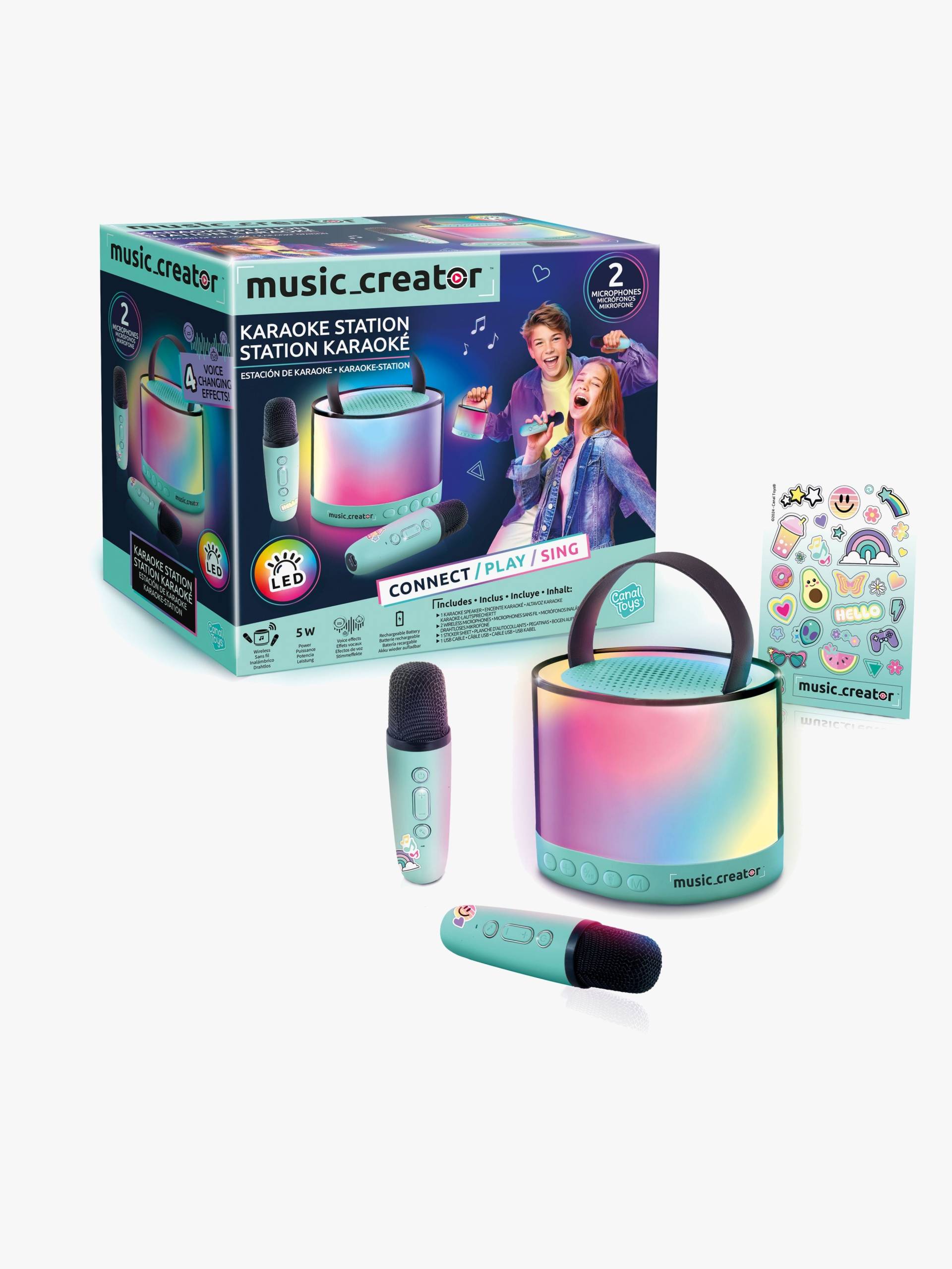 Canal Toys MUSIC CREATOR Mini Karaokeset Duo von Canal Toys