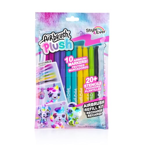 Canal Toys OFG 256 Nachfüllpack für Airbrush Plüsch, Mehrfarbig von Canal Toys