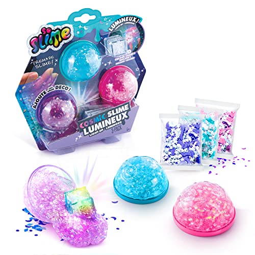 C Toys - So Slime Cosmic – Packung mit 3 Kosmischen Schleim – Kreativspaß für Kinder – ab 6 Jahren – SSC213 von Canal Toys