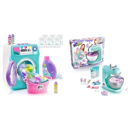 Canal Toys So Slime SSC 134 DIY Tie Dye Slime mit Waschmaschine Mixer und So Slime SSC 229- DIY Marble Slime mit Perlen für Dekorationen und Slime Stand Mixer Canal Toys So Slime SSC 134 DIY Tie Dye Slime mit Waschmaschine Mixer und So Slime SSC 229- DIY Marble Slime mit Perlen für Dekorationen und Slime Stand Mixer von Canal Toys