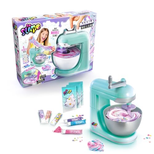 CANAL TOYS - So Slime SSC 229- DIY Marble Slime mit Perlen für Dekorationen und Slime Standmixer, Stellen Sie Ihren eigenen duftenden Schleim mit dem Marble Slime Mixer her, 1 Mixer-Set, Mehrfarbig CANAL TOYS - So Slime SSC 229- DIY Marble Slime mit Perlen für Dekorationen und Slime Standmixer, Stellen Sie Ihren eigenen duftenden Schleim mit dem Marble Slime Mixer her, 1 Mixer-Set, Mehrfarbig von Canal Toys