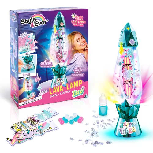 Canal Toys Style 4 Ever-Lava DIY-Die tropische Lampe VSCO zum Dekorieren, OFG 229, mehrfarbig Canal Toys Style 4 Ever-Lava DIY-Die tropische Lampe VSCO zum Dekorieren, OFG 229, mehrfarbig von Canal Toys