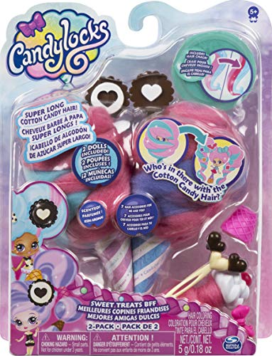 Candylocks Beste Freundinnen 2er - Pack, Cora Crème und Charli Chip von Candylocks