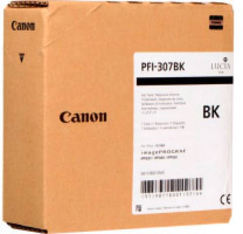 Canon Druckerpatrone PFI-307BK Original Schwarz 9811B001 von Canon