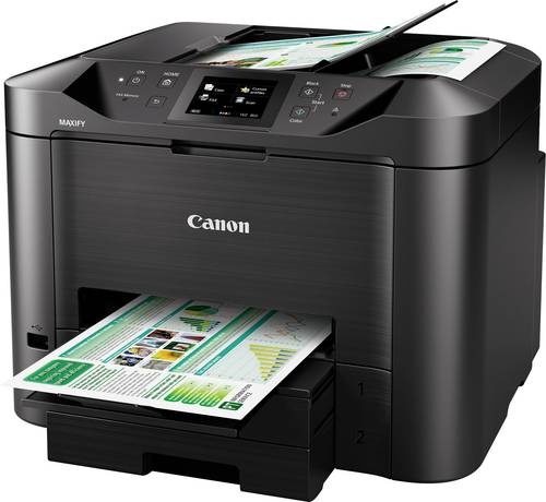 Canon MAXIFY MB5450 Farb Tintenstrahl Multifunktionsdrucker A4 Drucker, Scanner, Kopierer, Fax LAN, von Canon