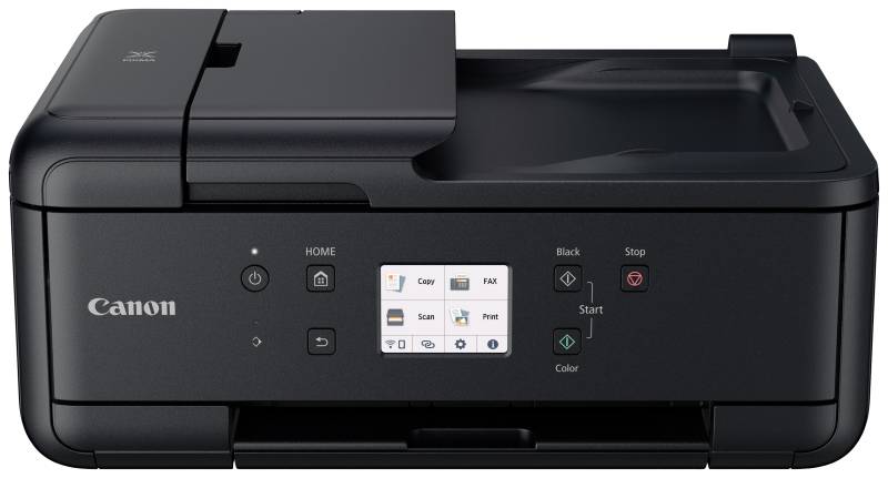 Canon PIXMA TR7650 Farb Tintenstrahl Multifunktionsdrucker A4 Drucker, Scanner, Kopierer, Fax ADF, D von Canon