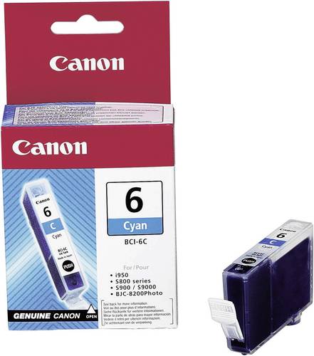 Canon Druckerpatrone BCI-6C Original Cyan 4706A002 von Canon