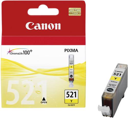 Canon Druckerpatrone CLI-521Y Original Gelb 2936B001 von Canon