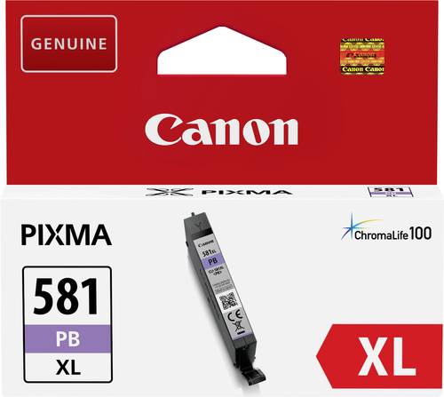 Canon Druckerpatrone CLI-581PB XL Original Foto Blau 2053C001 von Canon