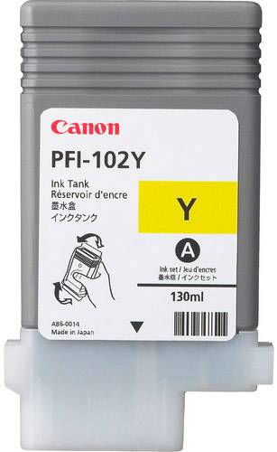 Canon Druckerpatrone PFI-102Y Original Gelb 0898B001 von Canon