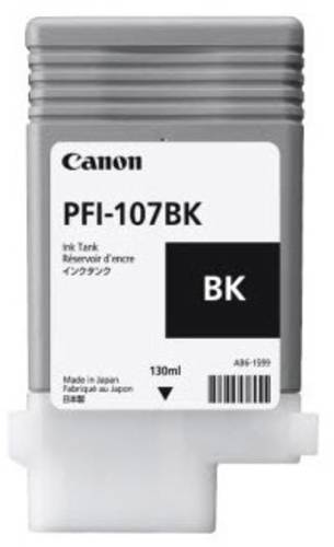 Canon Druckerpatrone PFI-107BK Original Schwarz 6705B001 von Canon
