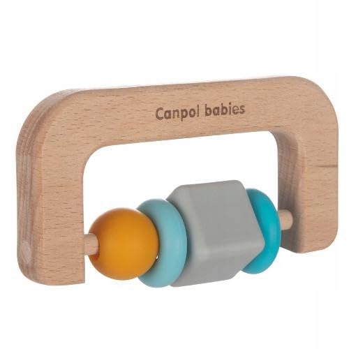 Beißring Holz Silikon Baby Baby Canpol von Canpol babies