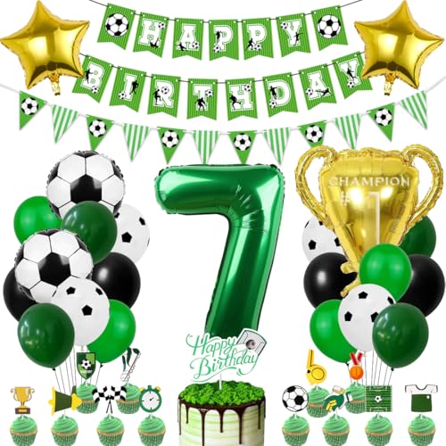 Fußball Luftballon 7. Geburtstag, Fußball Deko Geburtstag, Fussball Geburtstagsdeko Kinder, Geburtstagdeko 7 Jahre Junge, Fussball Geburtstagsparty, Grün Folienballon für Party Kindergeburtstag Fußball Luftballon 7. Geburtstag, Fußball Deko Geburtstag, Fussball Geburtstagsdeko Kinder, Geburtstagdeko 7 Jahre Junge, Fussball Geburtstagsparty, Grün Folienballon für Party Kindergeburtstag von Capaneus