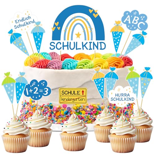 Tortendeko Einschulung, Schulkind Tortendeko Junge, Kuchendeko Schulanfang, Cake Topper Schulkind, Kuchen Deko Einschulung, Cake Topper Einschulung für Schulanfang Party Dekoration Tortendeko Einschulung, Schulkind Tortendeko Junge, Kuchendeko Schulanfang, Cake Topper Schulkind, Kuchen Deko Einschulung, Cake Topper Einschulung für Schulanfang Party Dekoration von Capaneus