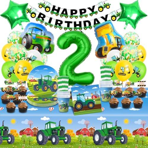 Traktor Kinder 2 jahre,Traktor Geburtstag Deko 2 jahre,Traktor Deko Kindergeburtstag 2,Baustelle Geburtstagsdeko Jungen,Servietten、Luftballon、Pappteller Tischdecke für Baustellen Geburtstag Deko Traktor Kinder 2 jahre,Traktor Geburtstag Deko 2 jahre,Traktor Deko Kindergeburtstag 2,Baustelle Geburtstagsdeko Jungen,Servietten、Luftballon、Pappteller Tischdecke für Baustellen Geburtstag Deko von Capaneus