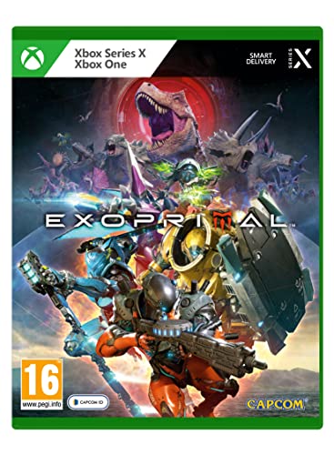 Capcom Exoprimal - Action-Spiel, 12+, 132+ (Herstellerangabe), 144 (Maximale Altersangabe), Science-Fiction, Dinosaur, 5 Spieler, TABLETOP_GAME Capcom Exoprimal - Action-Spiel, 12+, 132+ (Herstellerangabe), 144 (Maximale Altersangabe), Science-Fiction, Dinosaur, 5 Spieler, TABLETOP_GAME von Capcom