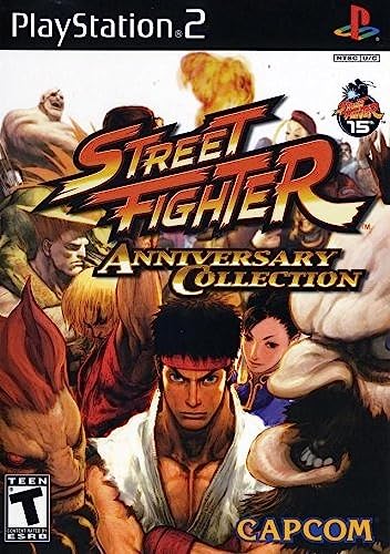 Street Fighter Anniversary Collection PS2 (USA Import) von Capcom