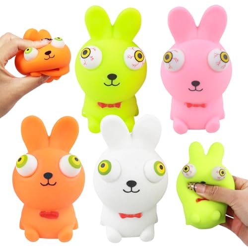 Squeeze Spielzeug, 4 Stück Hasen Squeeze Spielzeuge, Popping Out Eyes Squeeze Toys, Ostern Squeeze Toy, Sensory Toys Popping Out Kaninchen, Anti Stress Spielzeug für Erwachsene und Kinder Squeeze Spielzeug, 4 Stück Hasen Squeeze Spielzeuge, Popping Out Eyes Squeeze Toys, Ostern Squeeze Toy, Sensory Toys Popping Out Kaninchen, Anti Stress Spielzeug für Erwachsene und Kinder von Capgoost
