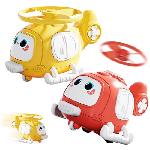 Propeller Spielzeug Kinder, 2 Stück Propellerspiel, Gartenspielzeug Kinder, Flying Disc Launcher Flugspielzeug, Hubschrauber Drehung Propeller, Outdoor Spielzeug für Mädchen Junge ab 3 4 5 6 Jahre Propeller Spielzeug Kinder, 2 Stück Propellerspiel, Gartenspielzeug Kinder, Flying Disc Launcher Flugspielzeug, Hubschrauber Drehung Propeller, Outdoor Spielzeug für Mädchen Junge ab 3 4 5 6 Jahre von Capgoost