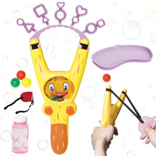 Seifenblasen Set, 4-In-1 Seifenblasen Stab, Multi-Seifenblasenstab, Seifenblasen Kinder, Seifenblasenstäbe für Kinder, Seifenblasen Blase für Party Hochzeit Geburtstag Geschenk Sommerspielzeug(B) von Capgoost