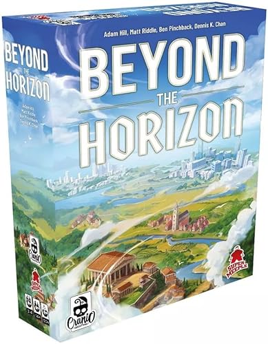 Capstone Games Beyond the Horizont, Brettspiel, ab 14 Jahren, 2–4 Spieler, 90–120 Minuten Spieldauer von Capstone Games