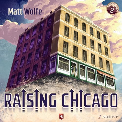 Capstone Games Chicago – Board Game – Historical City-Building – Economic Strategy – Expert Game for Adults | English Capstone Games Chicago – Board Game – Historical City-Building – Economic Strategy – Expert Game for Adults | English von Capstone Games
