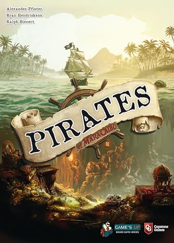 Capstone Games | Pirates of Maracaibo | Board Game | Base Game | 1 to 4 Players Ages 13+ Capstone Games | Pirates of Maracaibo | Board Game | Base Game | 1 to 4 Players Ages 13+ von Capstone Games