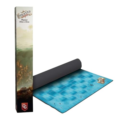 Capstone Games | Pirates of Maracaibo Playmat | Playmat | Accessory | 1 to 6 Players Ages 10+ von Capstone Games