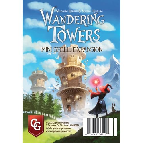 Capstone Games | Wandering Towers Mini Expansion 1 | Board Game | Expansion | 1 to 6 Players Ages 10+ Capstone Games | Wandering Towers Mini Expansion 1 | Board Game | Expansion | 1 to 6 Players Ages 10+ von Capstone Games