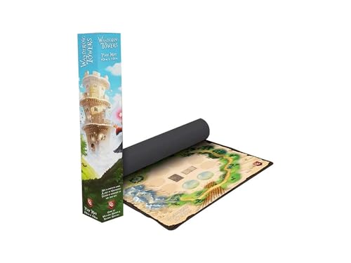 Capstone Games | Wandering Towers Playmat | Playmat | Accessory | 1 to 6 Players Ages 10+ Capstone Games | Wandering Towers Playmat | Playmat | Accessory | 1 to 6 Players Ages 10+ von Capstone Games