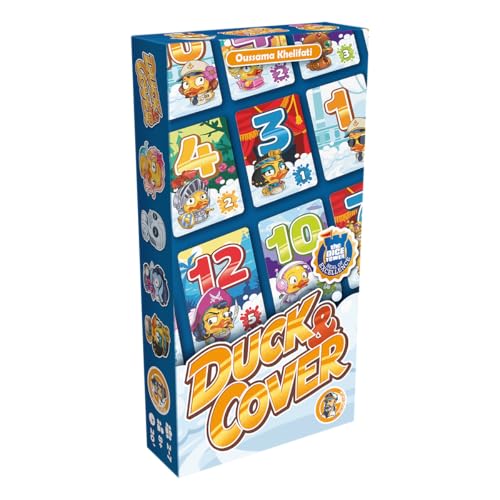 Captain Games, Duck & Cover, Familienspiel, 2-7 Spieler, ab 8+ Jahren, 20 Minuten, Deutsch von Captain Games