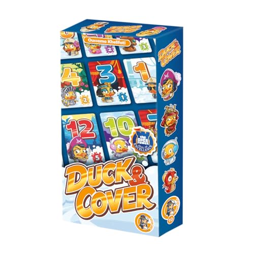 Captain Games Duck & Cover, Brettspiel, ab 8 Jahren, für 2 bis 7 Spieler, 20 Minuten pro Spiel, Spanisch/Italienisch von Captain Games