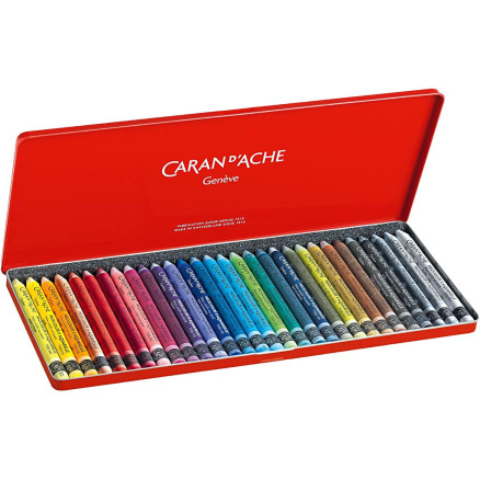 CARAN D'ACHE Neocolor II, L 10 cm, Dicke 8,5 mm, Sortierte Farben, 30 Stk/ 1 Pck CARAN D'ACHE Neocolor II, L 10 cm, Dicke 8,5 mm, Sortierte Farben, 30 Stk/ 1 Pck von Caran D'ache