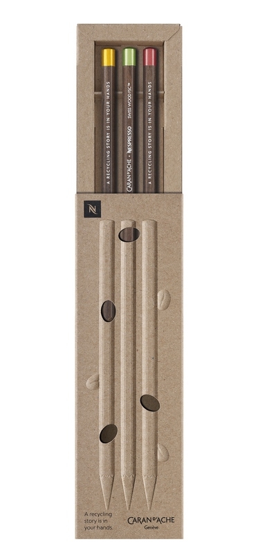 Caran d'Ache Bleistifte Swiss Wood Nespresso Limited Edition v4 von Caran d'Ache